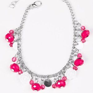 PAPARAZZI | VINTAGE VAULT "SPOKEN FOR" PINK BRACELET
